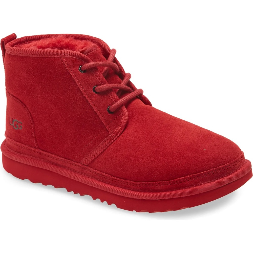 NWB samba red Neumel Ugg boots
